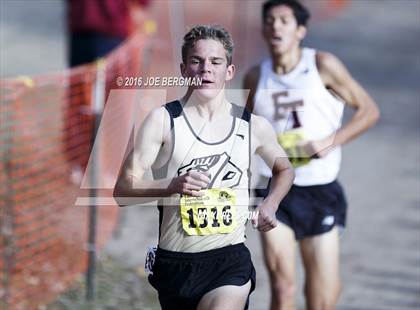 Thumbnail 3 in CIF State Cross Country Championships (D4 Boys Race) photogallery.