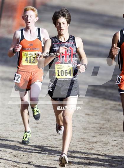 Thumbnail 2 in CIF State Cross Country Championships (D4 Boys Race) photogallery.