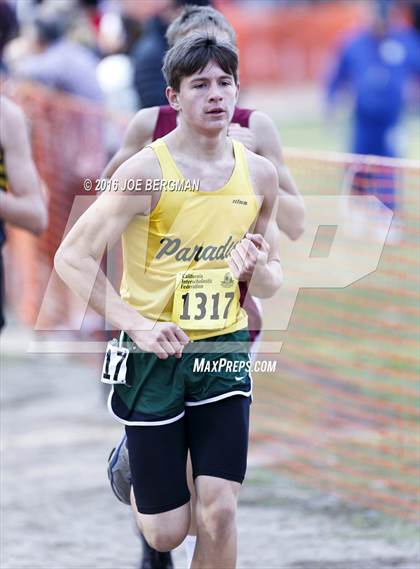 Thumbnail 2 in CIF State Cross Country Championships (D4 Boys Race) photogallery.