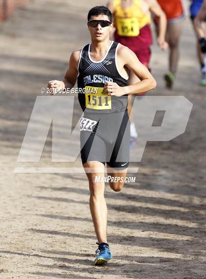 Thumbnail 1 in CIF State Cross Country Championships (D4 Boys Race) photogallery.