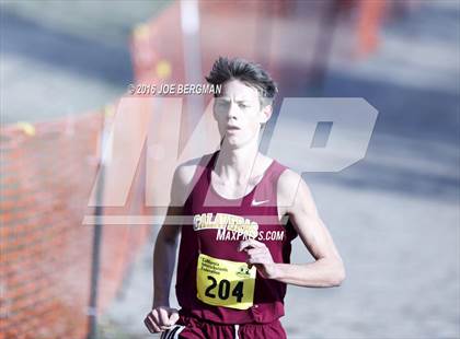 Thumbnail 3 in CIF State Cross Country Championships (D4 Boys Race) photogallery.
