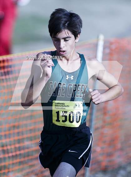 Thumbnail 3 in CIF State Cross Country Championships (D4 Boys Race) photogallery.
