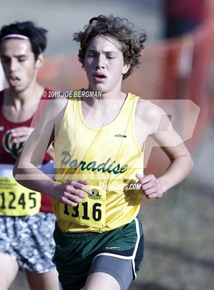 Thumbnail 3 in CIF State Cross Country Championships (D4 Boys Race) photogallery.