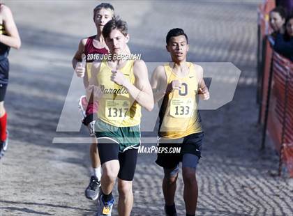 Thumbnail 2 in CIF State Cross Country Championships (D4 Boys Race) photogallery.