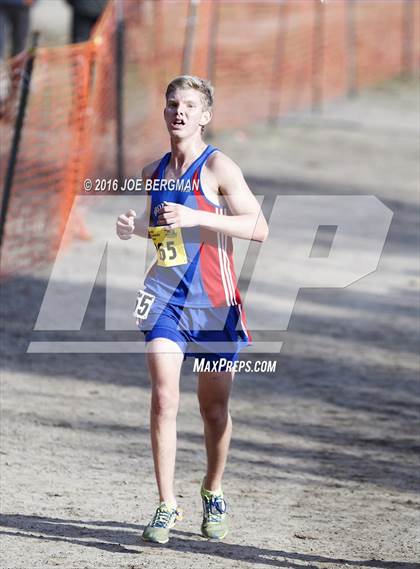 Thumbnail 3 in CIF State Cross Country Championships (D4 Boys Race) photogallery.