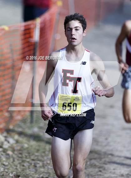 Thumbnail 3 in CIF State Cross Country Championships (D4 Boys Race) photogallery.