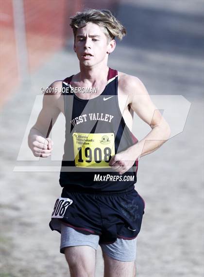 Thumbnail 1 in CIF State Cross Country Championships (D4 Boys Race) photogallery.