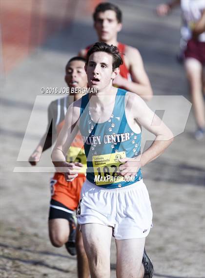 Thumbnail 1 in CIF State Cross Country Championships (D4 Boys Race) photogallery.