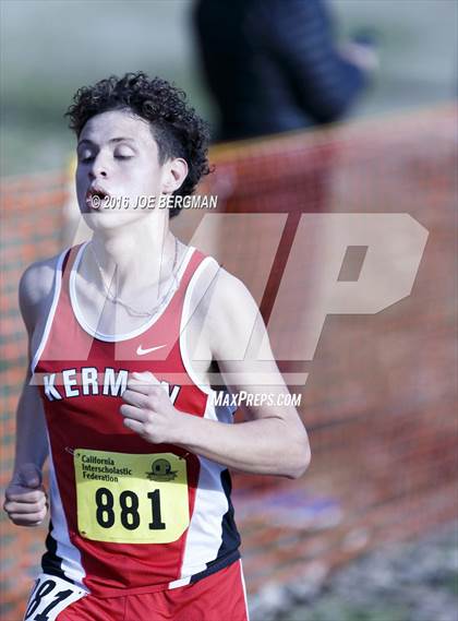 Thumbnail 1 in CIF State Cross Country Championships (D4 Boys Race) photogallery.