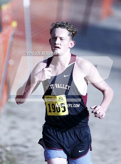 Thumbnail 1 in CIF State Cross Country Championships (D4 Boys Race) photogallery.