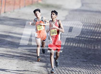 Thumbnail 2 in CIF State Cross Country Championships (D4 Boys Race) photogallery.
