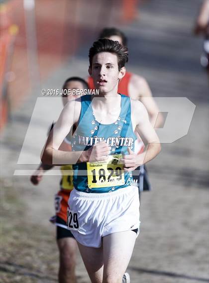 Thumbnail 3 in CIF State Cross Country Championships (D4 Boys Race) photogallery.