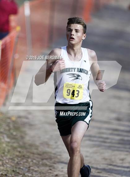 Thumbnail 1 in CIF State Cross Country Championships (D4 Boys Race) photogallery.