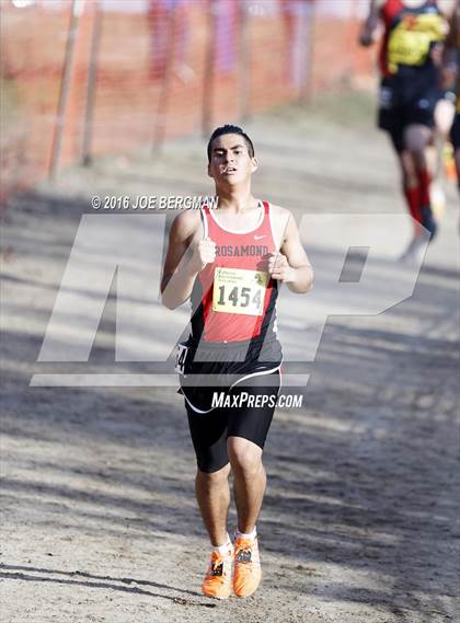 Thumbnail 1 in CIF State Cross Country Championships (D4 Boys Race) photogallery.