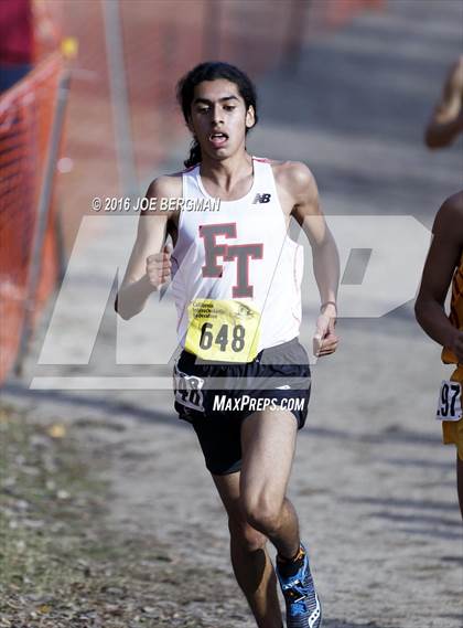 Thumbnail 2 in CIF State Cross Country Championships (D4 Boys Race) photogallery.