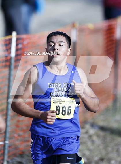 Thumbnail 1 in CIF State Cross Country Championships (D4 Boys Race) photogallery.