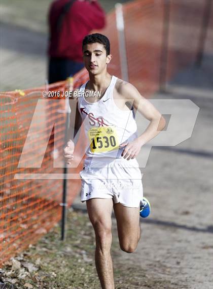 Thumbnail 1 in CIF State Cross Country Championships (D4 Boys Race) photogallery.