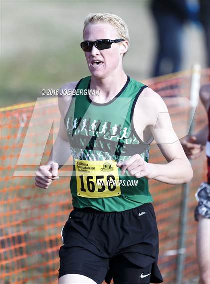 Thumbnail 1 in CIF State Cross Country Championships (D4 Boys Race) photogallery.