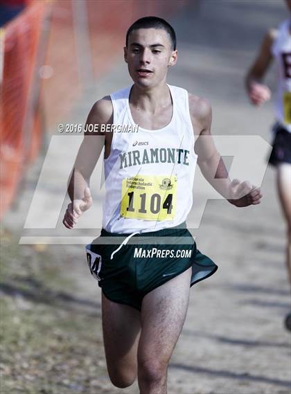 Thumbnail 2 in CIF State Cross Country Championships (D4 Boys Race) photogallery.