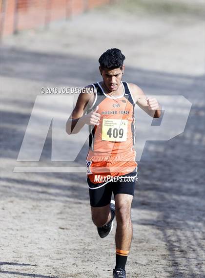 Thumbnail 2 in CIF State Cross Country Championships (D4 Boys Race) photogallery.