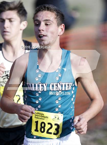 Thumbnail 3 in CIF State Cross Country Championships (D4 Boys Race) photogallery.