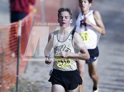 Thumbnail 2 in CIF State Cross Country Championships (D4 Boys Race) photogallery.