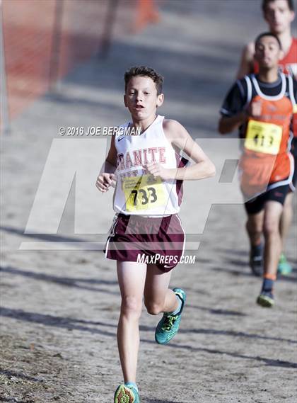 Thumbnail 2 in CIF State Cross Country Championships (D4 Boys Race) photogallery.