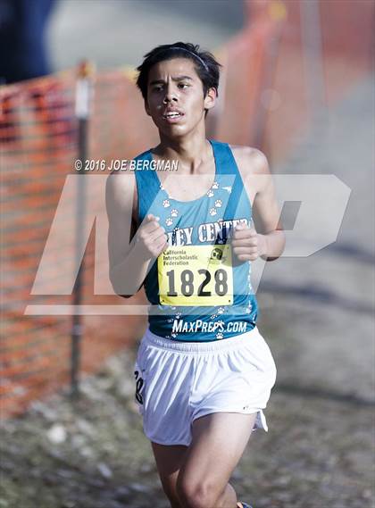Thumbnail 3 in CIF State Cross Country Championships (D4 Boys Race) photogallery.