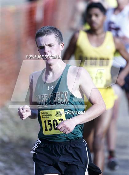 Thumbnail 1 in CIF State Cross Country Championships (D4 Boys Race) photogallery.
