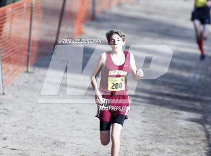 Thumbnail 3 in CIF State Cross Country Championships (D4 Boys Race) photogallery.