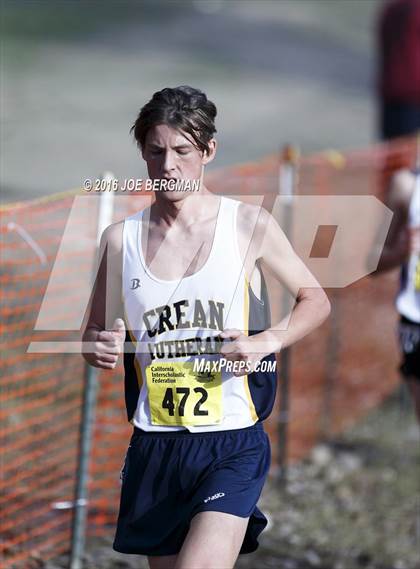 Thumbnail 3 in CIF State Cross Country Championships (D4 Boys Race) photogallery.