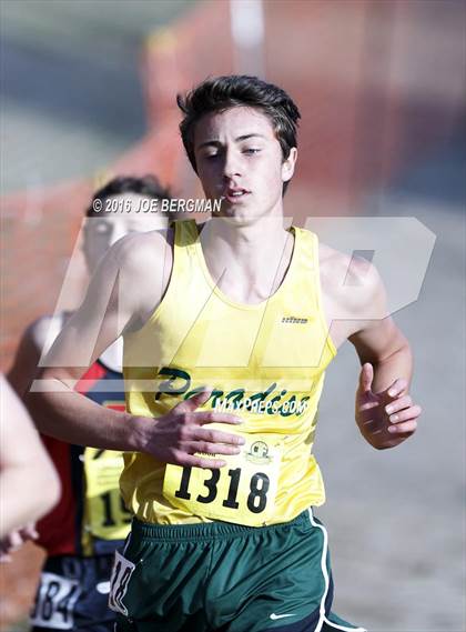 Thumbnail 1 in CIF State Cross Country Championships (D4 Boys Race) photogallery.