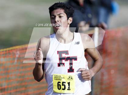 Thumbnail 3 in CIF State Cross Country Championships (D4 Boys Race) photogallery.