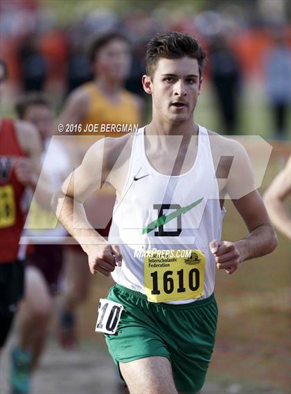 Thumbnail 1 in CIF State Cross Country Championships (D4 Boys Race) photogallery.