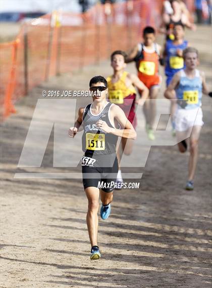Thumbnail 3 in CIF State Cross Country Championships (D4 Boys Race) photogallery.