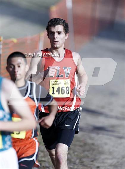 Thumbnail 1 in CIF State Cross Country Championships (D4 Boys Race) photogallery.