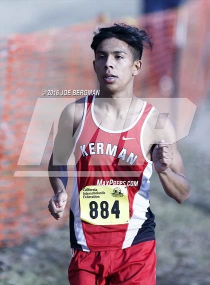 Thumbnail 1 in CIF State Cross Country Championships (D4 Boys Race) photogallery.