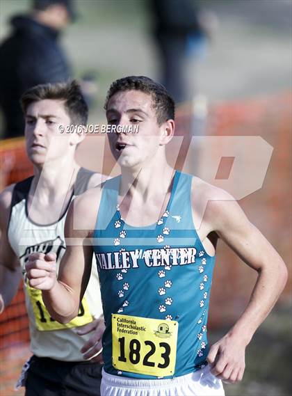 Thumbnail 2 in CIF State Cross Country Championships (D4 Boys Race) photogallery.