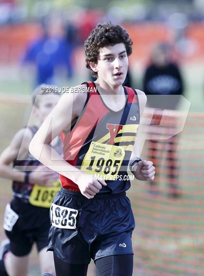 Thumbnail 3 in CIF State Cross Country Championships (D4 Boys Race) photogallery.