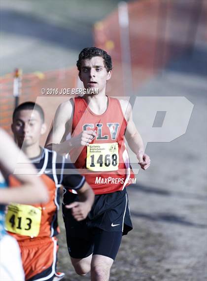 Thumbnail 2 in CIF State Cross Country Championships (D4 Boys Race) photogallery.