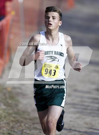 Thumbnail 2 in CIF State Cross Country Championships (D4 Boys Race) photogallery.