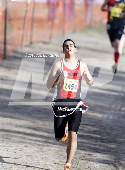 Thumbnail 3 in CIF State Cross Country Championships (D4 Boys Race) photogallery.