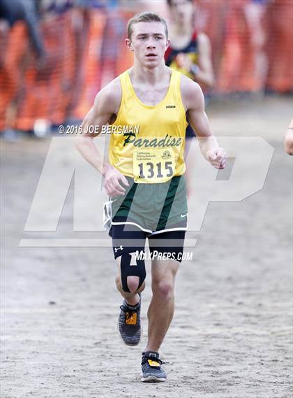 Thumbnail 2 in CIF State Cross Country Championships (D4 Boys Race) photogallery.