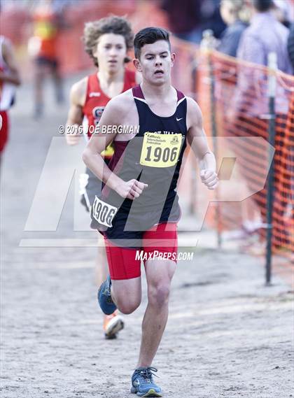 Thumbnail 3 in CIF State Cross Country Championships (D4 Boys Race) photogallery.