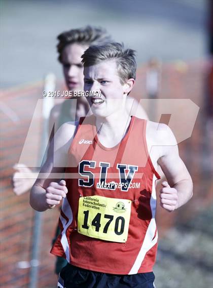 Thumbnail 2 in CIF State Cross Country Championships (D4 Boys Race) photogallery.