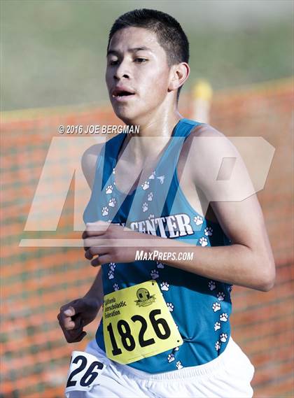 Thumbnail 3 in CIF State Cross Country Championships (D4 Boys Race) photogallery.