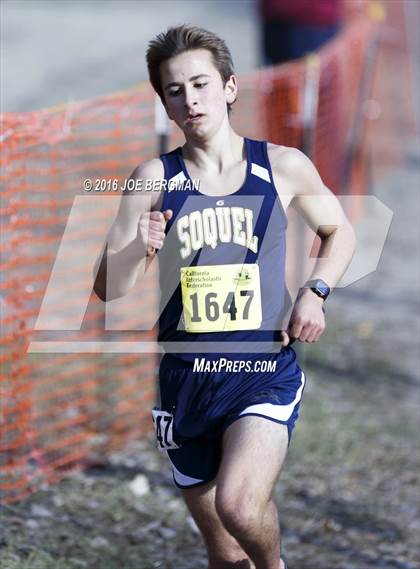 Thumbnail 1 in CIF State Cross Country Championships (D4 Boys Race) photogallery.