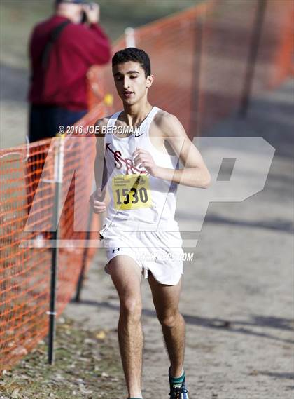 Thumbnail 3 in CIF State Cross Country Championships (D4 Boys Race) photogallery.