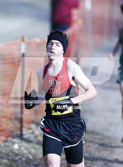 Thumbnail 1 in CIF State Cross Country Championships (D4 Boys Race) photogallery.