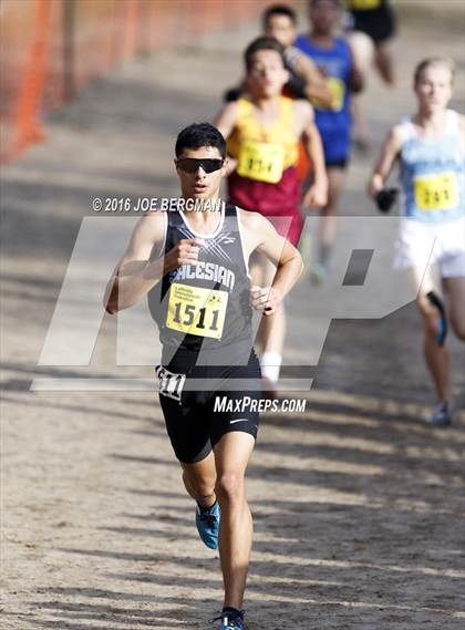 Thumbnail 3 in CIF State Cross Country Championships (D4 Boys Race) photogallery.
